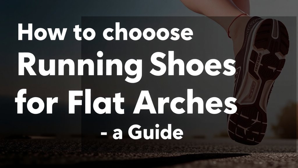 Choosing Running Shoes for Flat Arches: A Guide