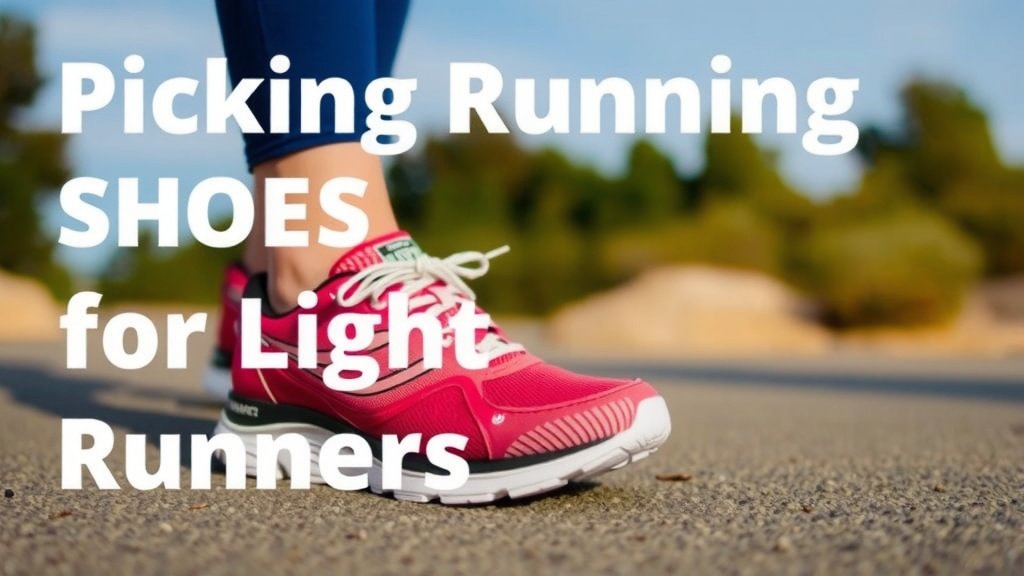 Picking the Right Running Shoes for Lighter Runners