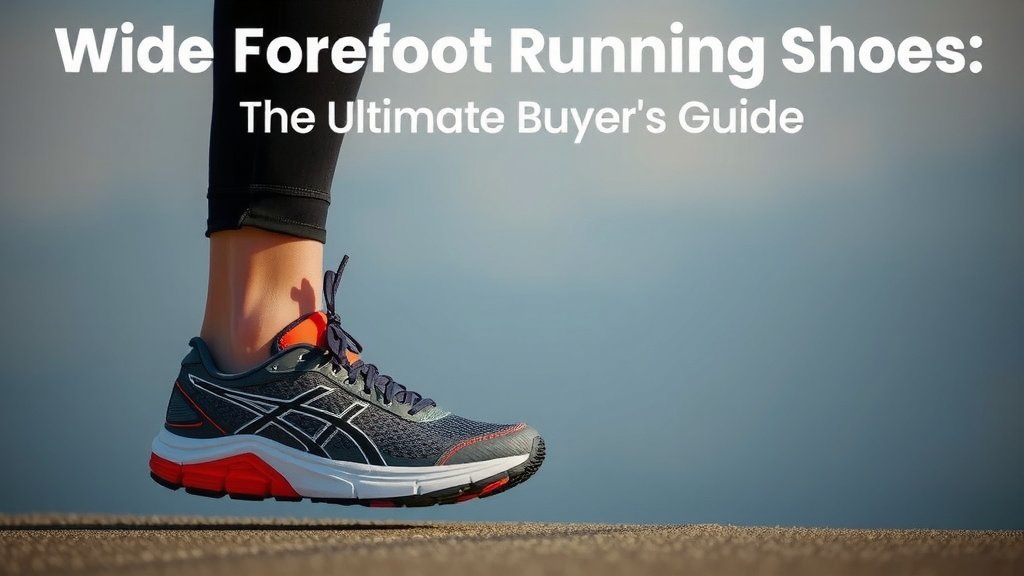 Wide Forefoot Running Shoes: The Ultimate Buyer's Guide