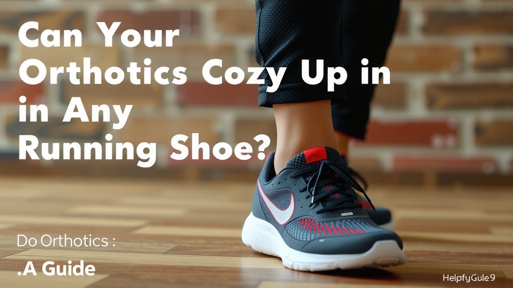 Can Your Orthotics Cozy Up in Any Running Shoe?
