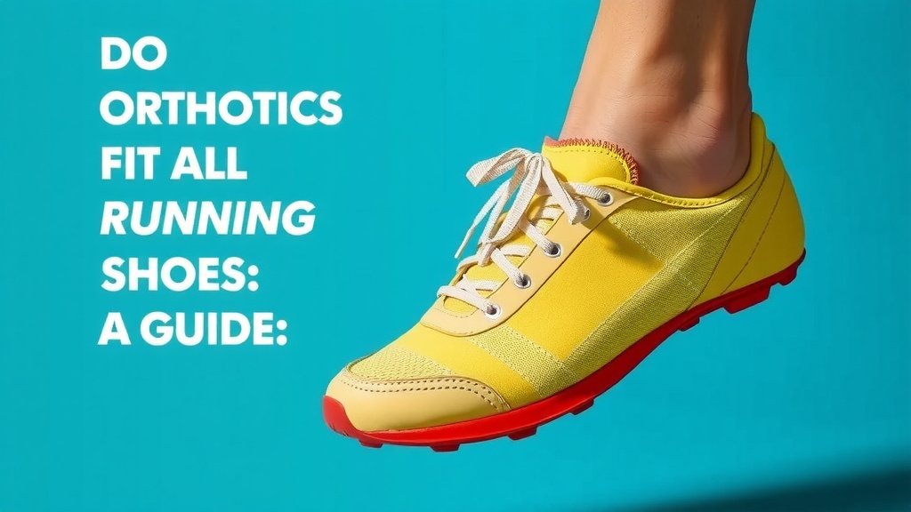 Do Orthotics Fit All Running Shoes: A Guide