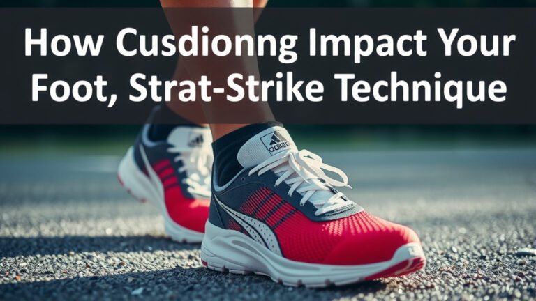 How Cushioning Impacts Your Foot Strike Technique