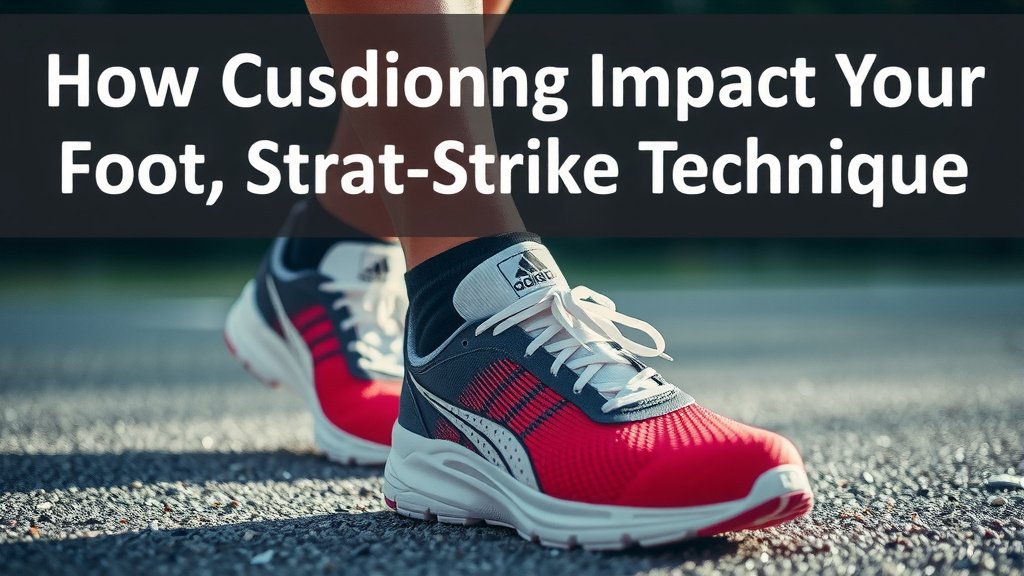 How Cushioning Impacts Your Foot Strike Technique