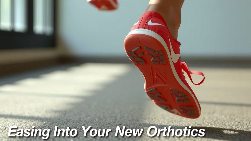Easing Into Your New Orthotics
