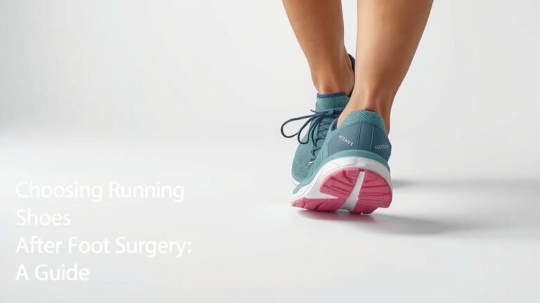 Choosing Running Shoes After Foot Surgery: A Guide