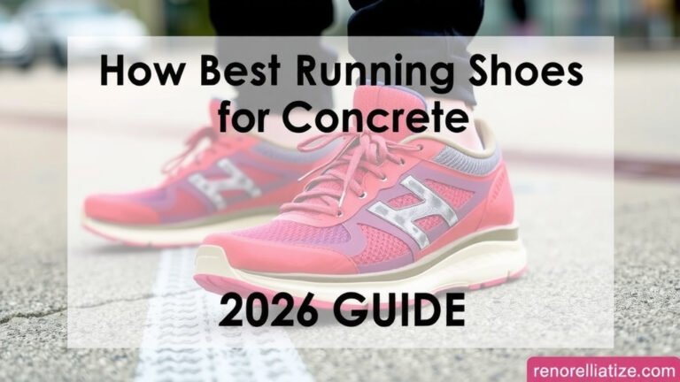 Best Running Shoes for Concrete: A 2026 Guide