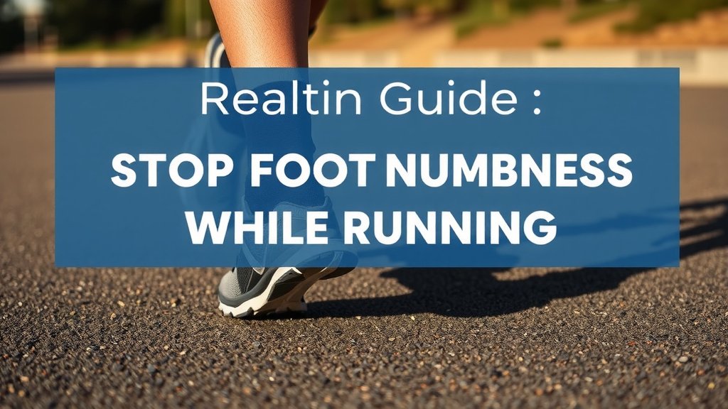 Stop Foot Numbness While Running: Your Guide