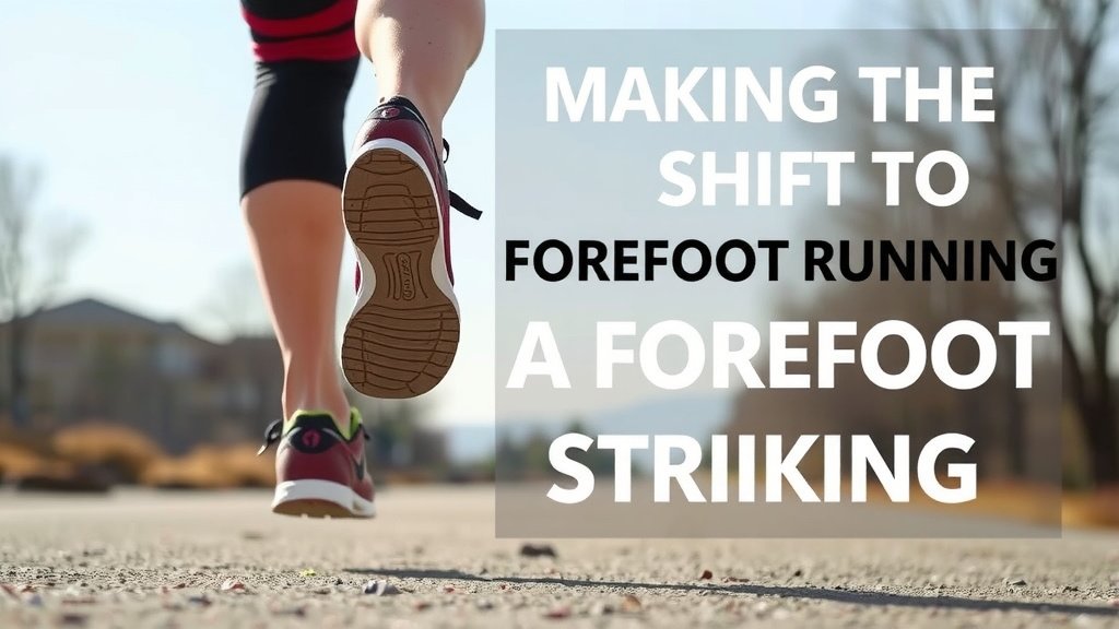 Making the Shift to Forefoot Running
