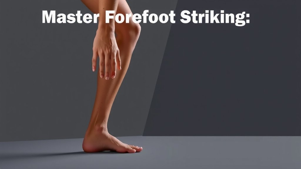 Master Forefoot Striking: A Beginner's Guide