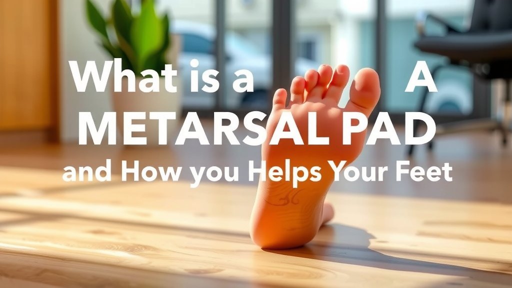 Understanding Metatarsal Pads and Foot Pain