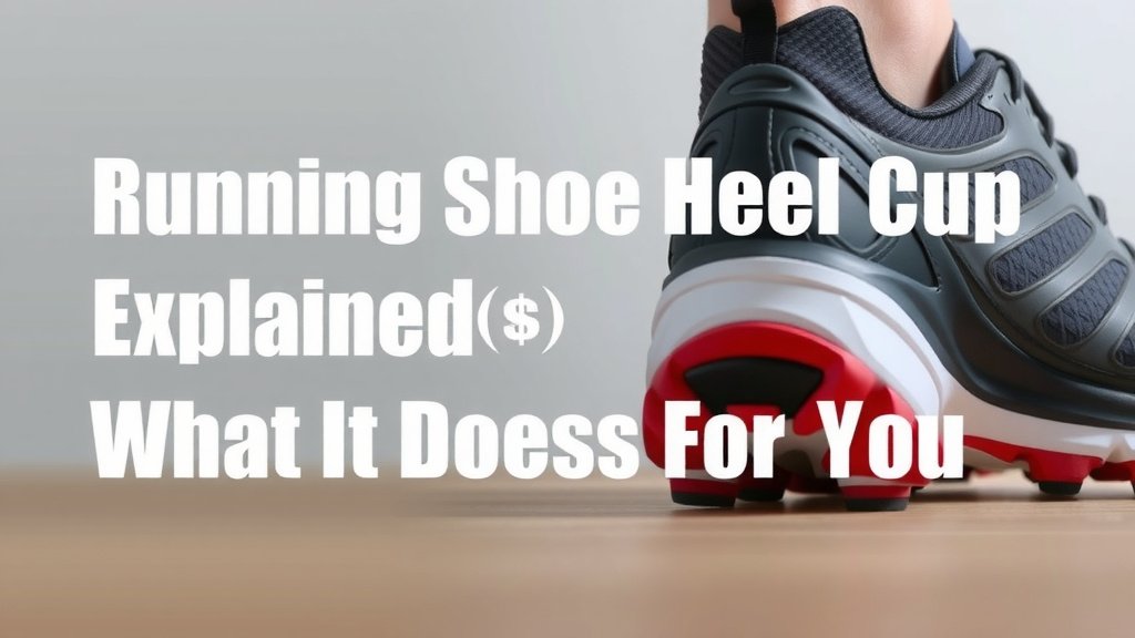 Running Shoe Heel Cup Explained: What It Does For You