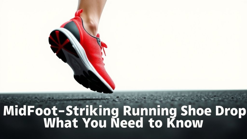 Midfoot Striking Running Shoe Drop: What You Need to Know