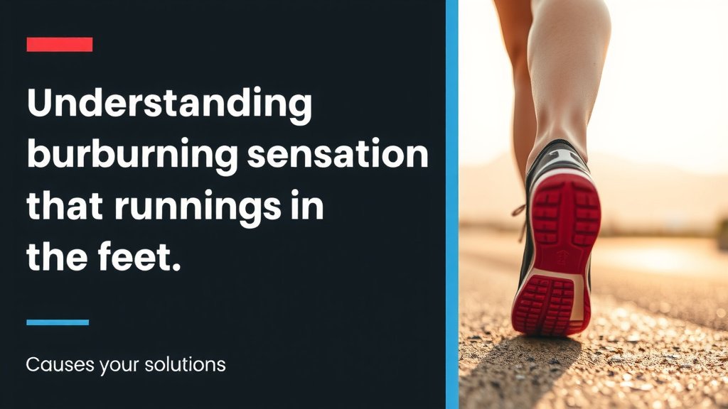 Understanding That Burning Sensation in Your Feet