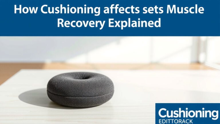 Cushioning's Role in Muscle Recovery Explained
