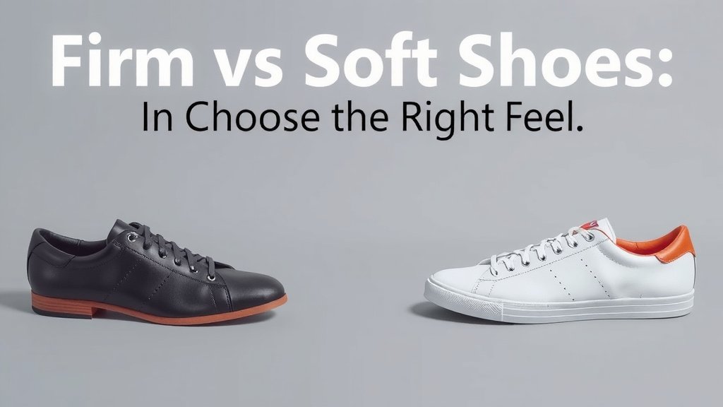 Firm vs Soft Shoes: How to Choose the Right Feel