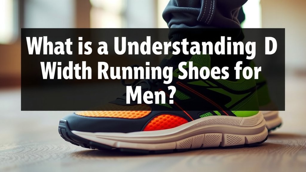 Understanding D Width Running Shoes for Men