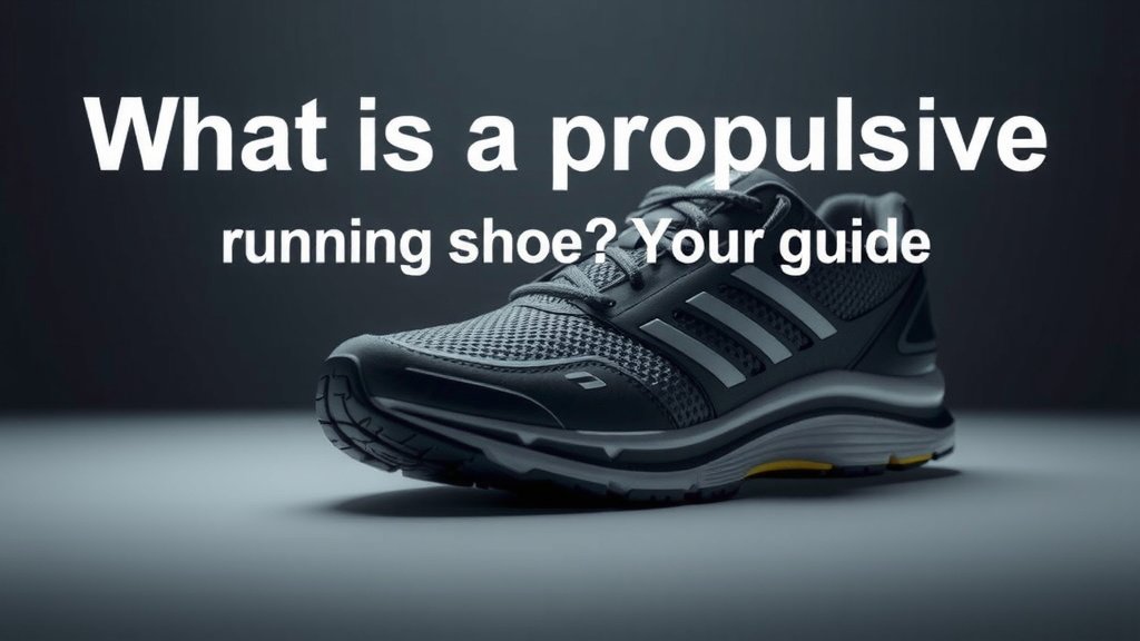 What Is a Propulsive Running Shoe? Your Guide