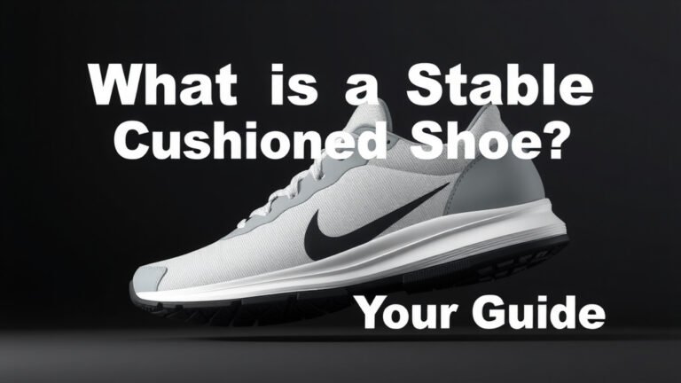 What is a Stable Cushioned Shoe? Your Guide