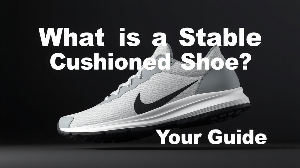 What is a Stable Cushioned Shoe? Your Guide