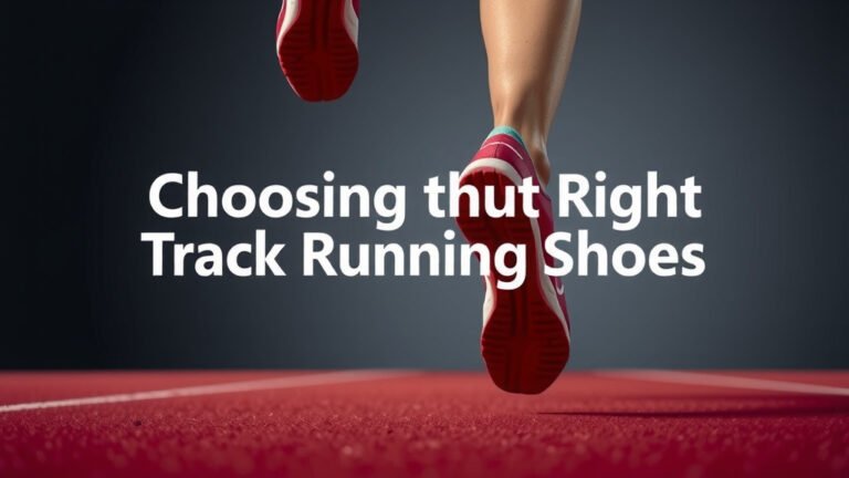 Choosing the Right Track Running Shoes: A Guide