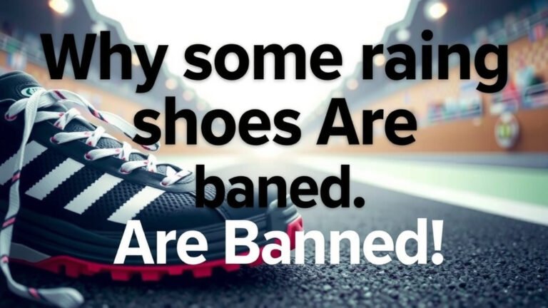 Why Some Racing Shoes Are Banned