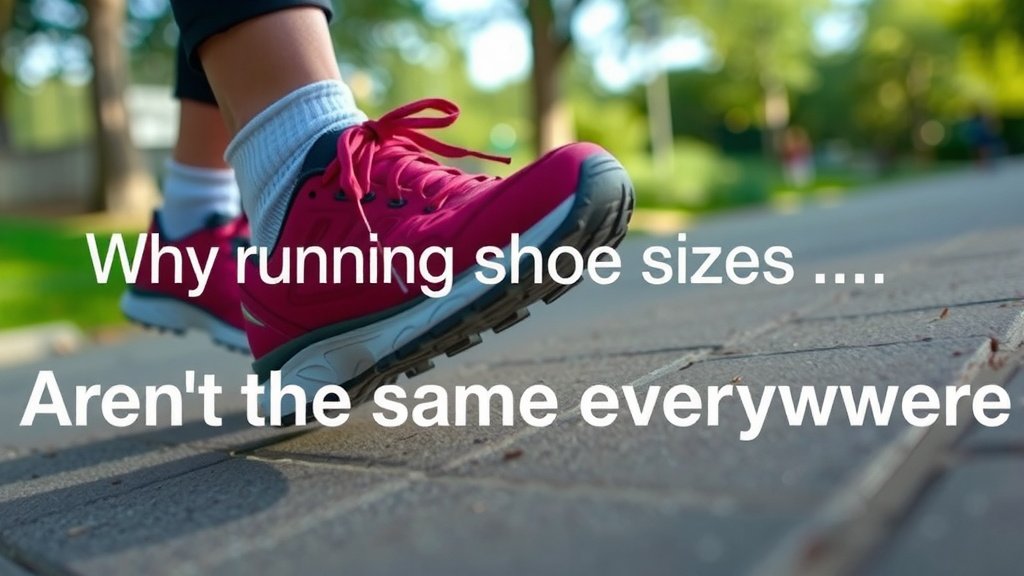 Why Running Shoe Sizes Aren't The Same Everywhere