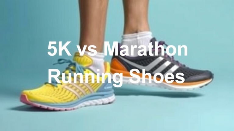 5k vs Marathon Running Shoes: What's the Difference