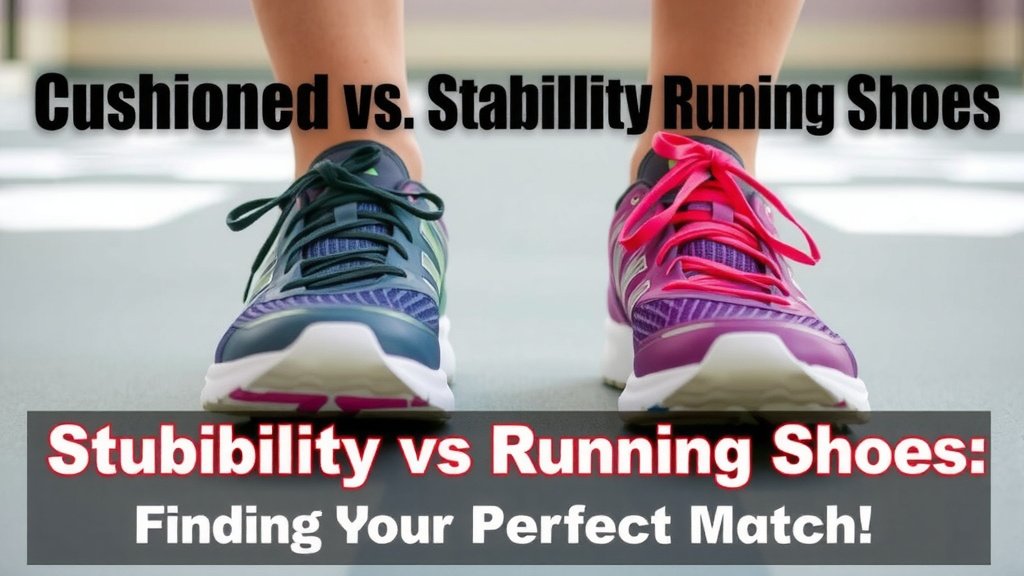 Cushioned vs. Stability Running Shoes: Finding Your Perfect Match