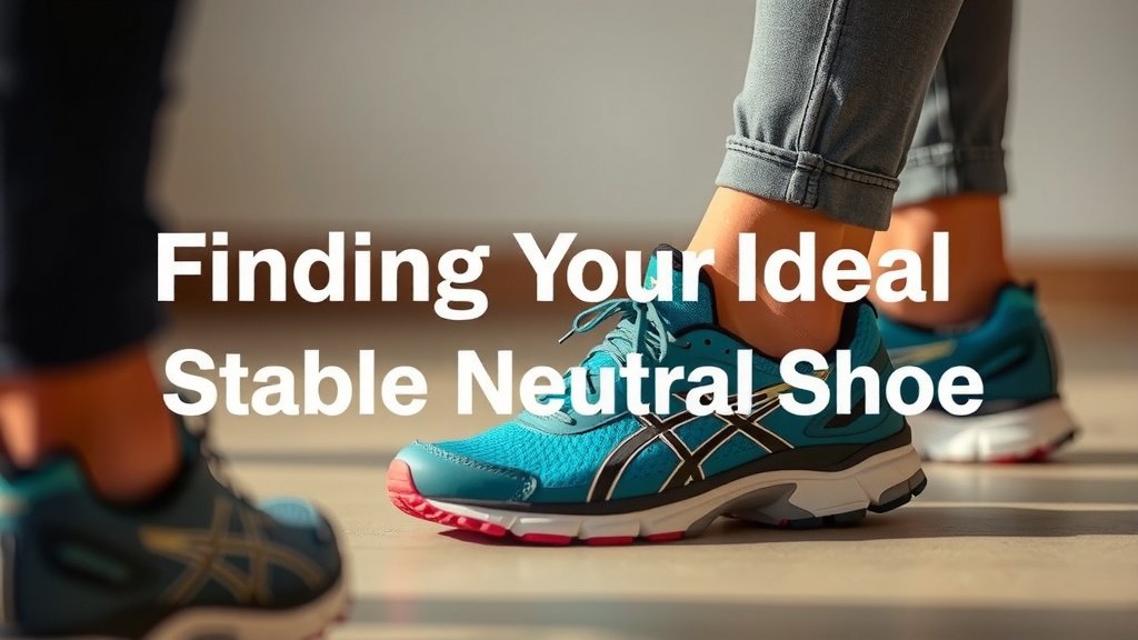 Finding Your Ideal Stable Neutral Shoe