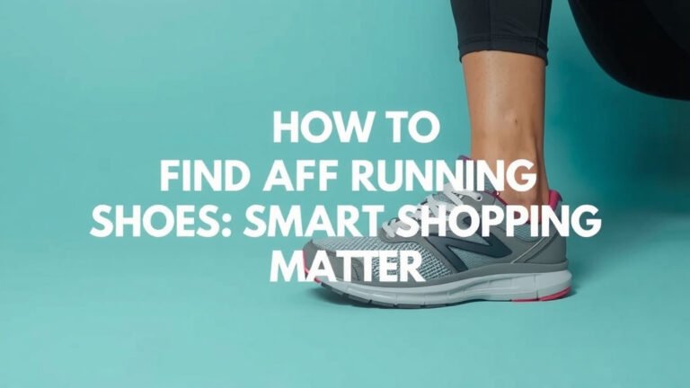 Find Affordable Running Shoes: Smart Shopping Tips