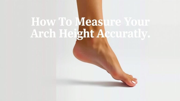 How to Measure Your Arch Height Accurately