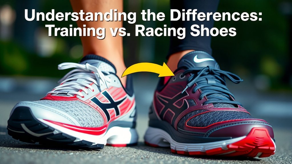Understanding the Differences: Training vs. Racing Shoes