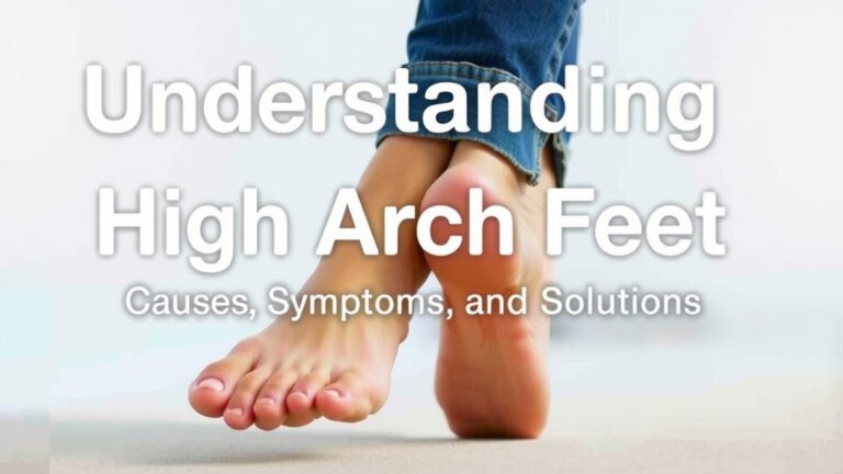 Understanding High Arch Feet: Causes, Symptoms, and Solutions