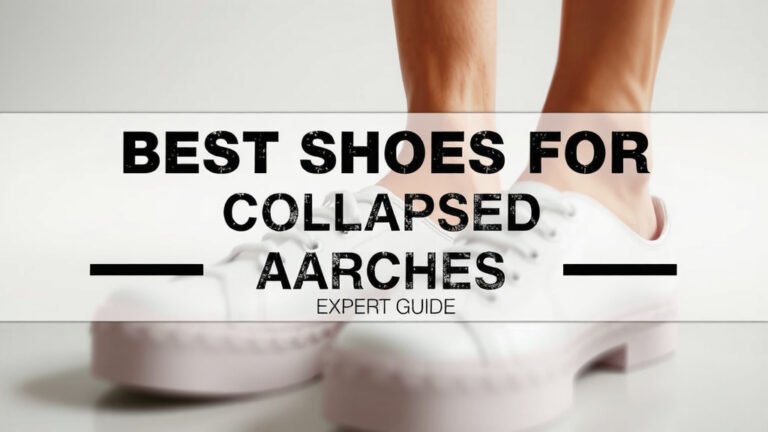 Best Shoes for Collapsed Arches: Expert Guide