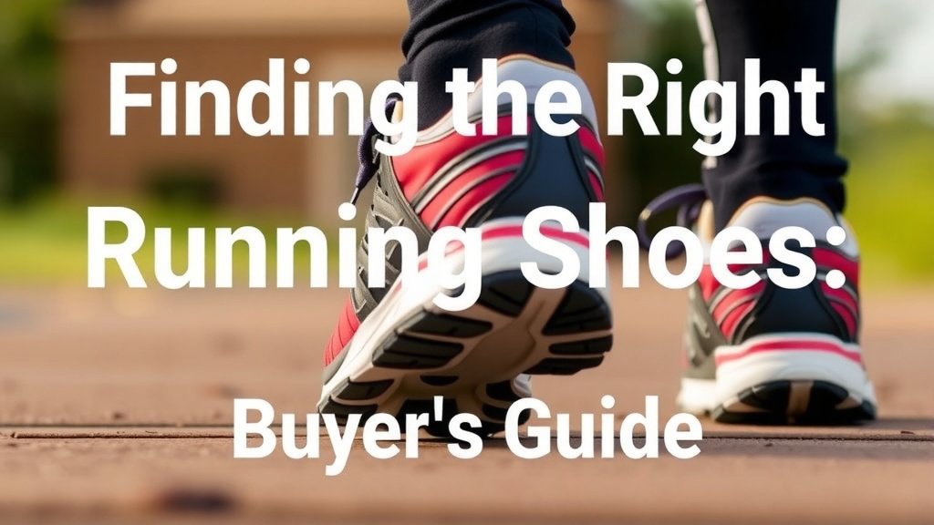 Finding the Right Running Shoes: A Buyer's Guide