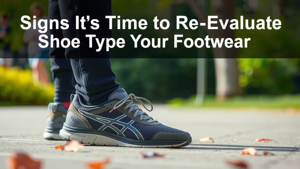 Signs It's Time to Re-Evaluate Your Footwear