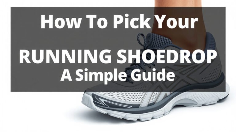 Choosing Your Running Shoe Drop: A Simple Guide