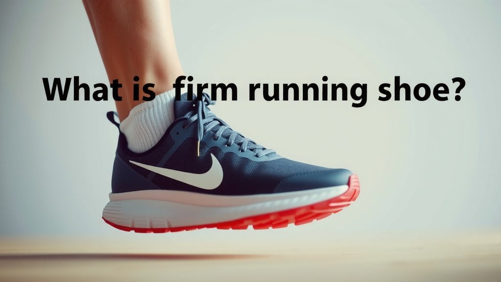 What is a Firm Running Shoe: Your Definitive Guide