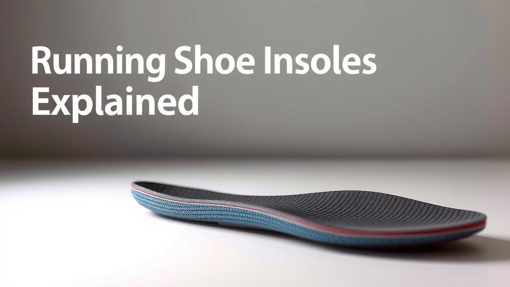 Running Shoe Insoles Explained: What They Are & How They Help