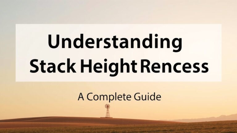 Understanding Stack Height: A Complete Guide