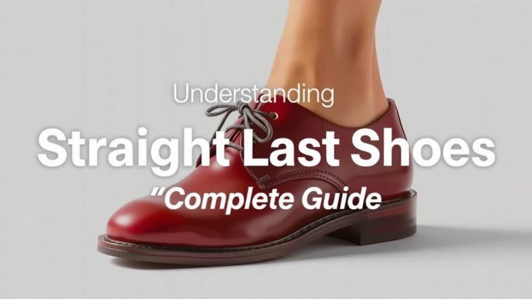 Understanding Straight Last Shoes: A Complete Guide