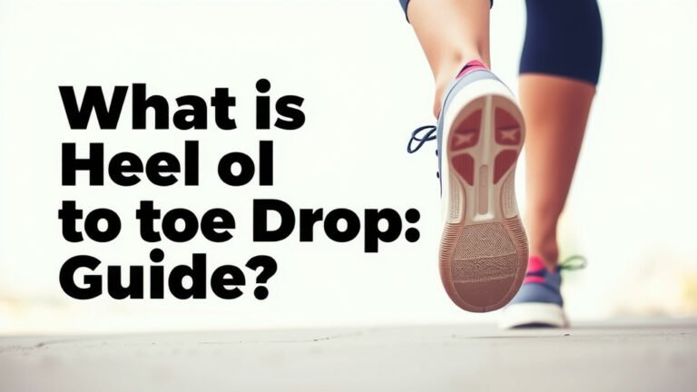 What is Heel to Toe Drop: A Runner's Guide