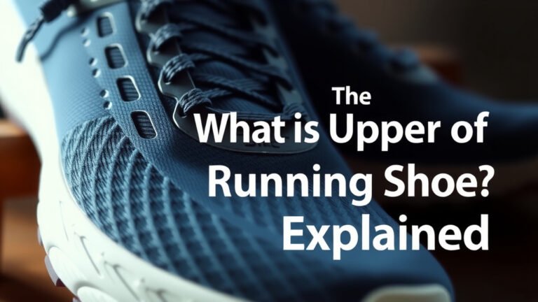 What is the Upper of a Running Shoe? Explained